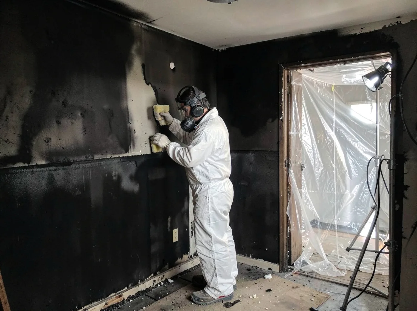 Fire Damage Restoration company in Northville, SD